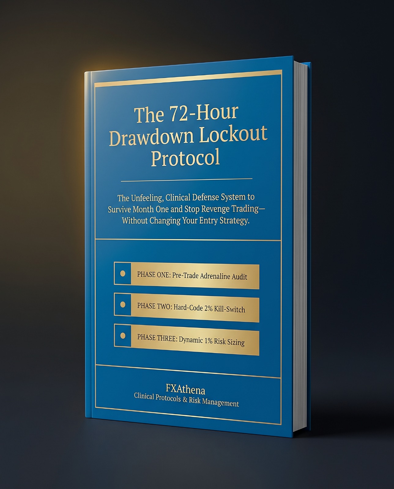 The 72-Hour Drawdown Lockout Protocol